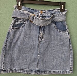 Francesca's jean skirt